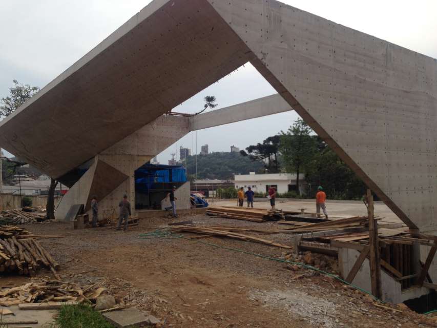 Recreio da Juventude – Sede Guarany – Pórtico de Entrada, Academia e Piscina Olímpica